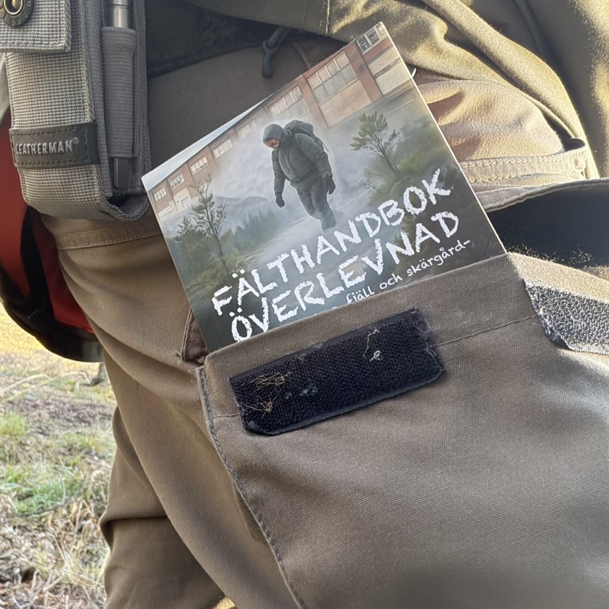 Fälthandbok överlevnad i benficka